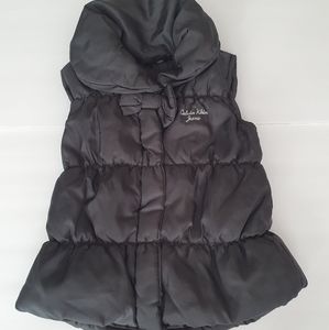 Calvin Klein Jeans Girls Bow Zipper Vest Sz 4T